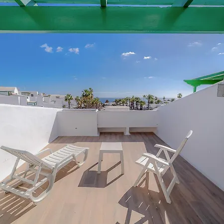 Fantástico En Coronas, Gran Terraza Con Vistas Al Mar Y Recién Reformado Completamente Appartement Costa Teguise